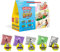 Zimpli Kids 12 Use Mega Value Baff Pack, 4 x Gelli Baff, 2 x Slime Baff & 6 x Crackle Baff, Children's Bath Toy, Sensory Birthday Present for Boys & Girls