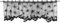 BESTOYARD Spinnennetz Fledermäuse Fenster Vorhang Halloween Spitze Kamin Mantel Schal für Spuk Cobweb Halloween Spider Web Dekoration (Schwarz)