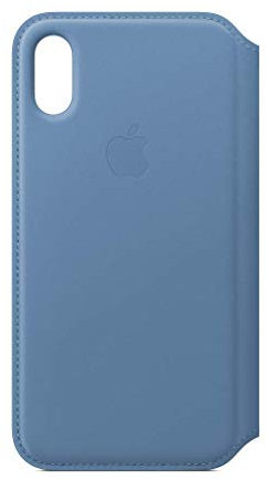 Apple Custodia folio in pelle (per iPhone XS) - Fiordaliso