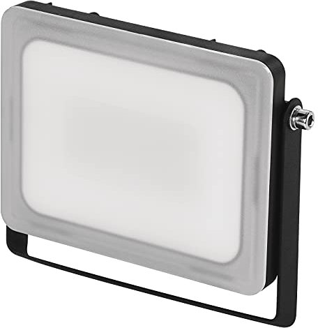 EMOS LED Strahler ILIO 21W, Helligkeit 1900 lm, IP65 wasserdichtes Flutlicht für Feuchträume oder Außen, Neutralweiß 4000K, CRI > 80, Lebensdauer 25000 Stunden, Aluminium, W, Schwarz, 20 Watt, ZS2520