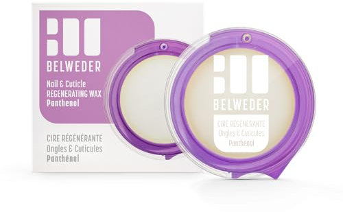 BELWEDER - Cire Régénérante pour Ongles et Cuticules au Panthénol 5,5ml - Soin Ongles Abîmés - Stimule la Régénération après Faux-Ongles - Soin des Ongles pour Femmes - Renforce et Répare