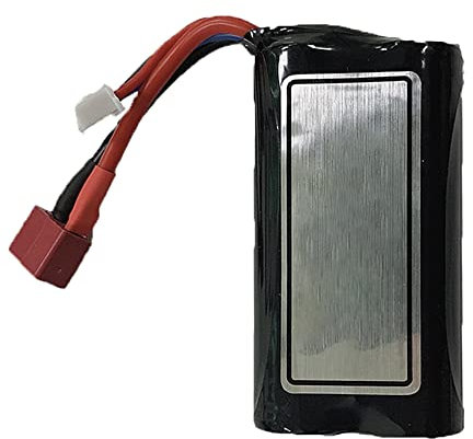 Byuert RC Voiture Batterie, Batterie Li-ION 7.4V 1500mAh pour Voiture télécommandée 9156, Batterie Li-ION de Remplacement Rechargeable