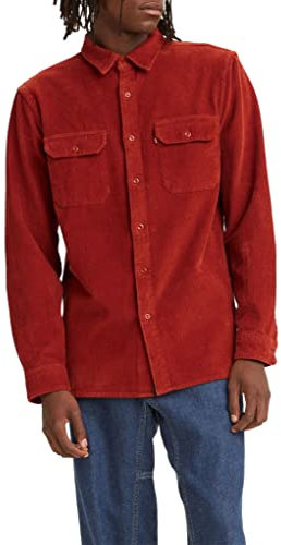 Levi's Men's 511 Slim Jeans, Aura Orange Gd - Mt, 32W / 32L