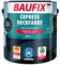 Baufix Peinture couvrante Express bleu saphire, mate, 2.5 litres, Peinture de protection contre les intempéries, Peinture durable, pour bois, enduit, maçonnerie, meubles et palissades