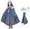 ACWOO Anna Kostüm Mädchen, Elsa Anna Prinzessin Kleid mit Krone und Zauberstab, Elsa Kostüm Elsa Kostüme Mädchen für Verkleidung Karneval Weihnachten Hochzeit Party