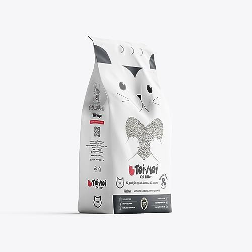 Toi Moi Aktivkohle 10 Kg grau Natrium Bentonit Katzenstreu