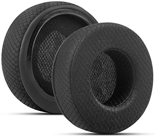 Gvoears Ear Pads Cushions for Skullcandy Hesh Wired/Hesh 2 Wireless Over-Ear Headphones, Hesh 2 Wireless Replacement Earpads, Soft & Comfortable Memroy Foam, Breathable Mesh Fabric