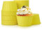 Volein Papier Muffinförmchen 50 Stück Cupcake Formen für Geburtstag/Party/Hochzeit(Gelb)