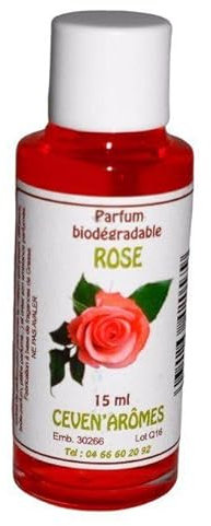 Extrait de parfum Rose, fabrication française dans les Cevennes. Pour pot pourri, platre, diffuseur...
