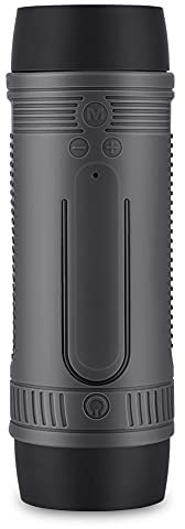 Drahtloser -Fahrradlautsprecher Tragbare Power Bank-Taschenlampe wasserdichte Lautsprecherunterstützung FM-Radio und TF-Karte für Radfahren, Reisen, Strand, Reiten