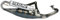 POT SCOOT YASUNI R VERNI POUR PEUGEOT 50 LUDIX H2O, VIVACITY 2008+, KISBEE 2T, SPEEDFIGHT 3 2T (SILENCIEUX ALU) -TUB225