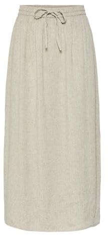 PIECES Pcpia Mw Ankle Skirt Dmo Noos