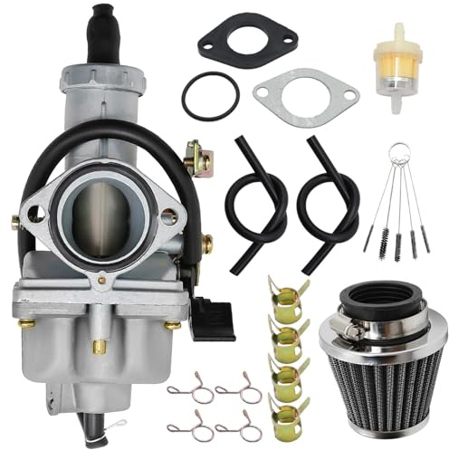 Hoypeyfiy Kit de carburador PZ27 de 27 mm para la mayoría de motores chinos de 4 tiempos de 125 cc 150 cc 200 cc 250 cc ATV Go Kart Dirt Bike de repuesto para TaoTao, repuesto para Lifan para Kazuma