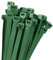 Armpow 100 Stück 450mm x9 mm Kabelbinder dunkelgrün breit kabelbinder, Zugfestigkeit 80KG, UV Beständig Kabelbinder lang Set, Großer Kabelbinder für Kabelmanagement