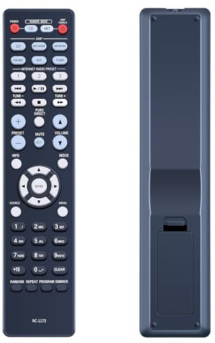 TCNOUMT RC-1173 Remote Control Replacement for Denon CD Player/Home Theater/AV Receiver/Integrated Amplifier PMA-520AE PMA-720AE DCD-520AE DCD‑720AE DNP-720AE DNP-730AE PMA-720
