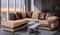 Dino Jumbo Cord Sofa Range - Elegant L-Shape 4-Seater Left-Facing Corner Sofa - Comfortable & Stylish Living Room Furniture (brown/mocha, Corner Left)