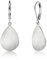 ALEXCRAFT Drop Wassertropfen Ohrringe Silber 925 Hängend Leaveback Silver Dangle Earrings for Women für Frauen Freundin Mama