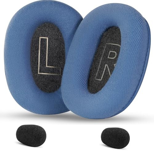 YunYiYi Ersatz-Ohrpolster, kompatibel mit Teufel Zola Gaming-Headset, Ohrmuscheln, Teile (blau)