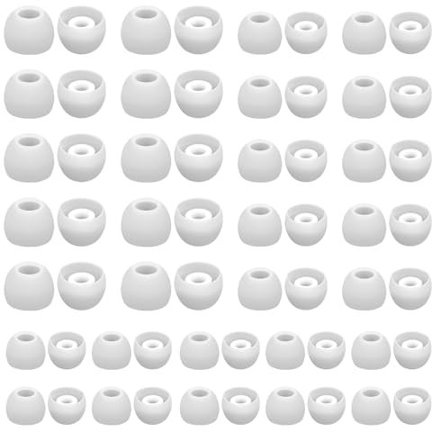 Set di 30 paia di gommini di ricambio universali in silicone per cuffie in-ear