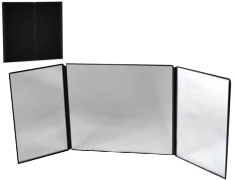 Gmokluytw Solar Visor Mirror | Auto Make -up -Spiegel | Universeller kosmetischer Spiegel für Parasole Aletta | Dünnes Design, einfache Installation, HD -, kompatibel mit verschiedenen Fahrzeugen