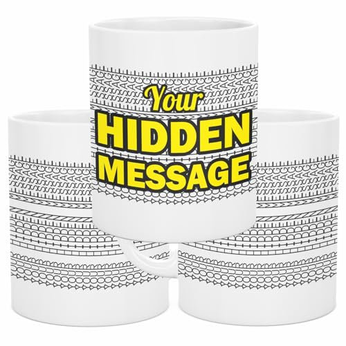 lepni.me Taza Personalizada con Mensaje Oculto – Taza de Cerámica 350 ml para Propuesta de Matrimonio, Revelación de Embarazo, Orgullo LGBTQ o Pedir Ser Madrina – Regalo Único y Emocional