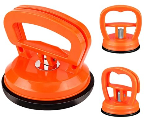QCGNIUI Tira Ammaccature per Auto, Set da 3 Strumenti per la Rimozione delle Ammaccature con Ventosa ad Alta Resistenza, Kit per Rimuovere le Ammaccature per Superfici Auto, Vetro, Piastrelle