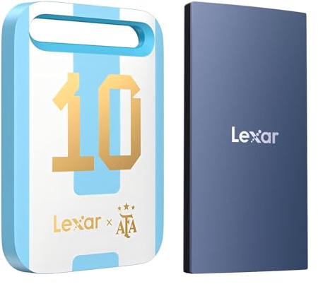 Lexar Portable SSD SL260 AFA Edition bundle with ES3 Blue