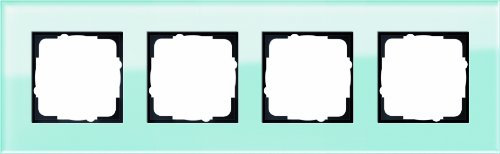 Gira Abdeckrahmen 4-Fach Esprit Glas, Mint