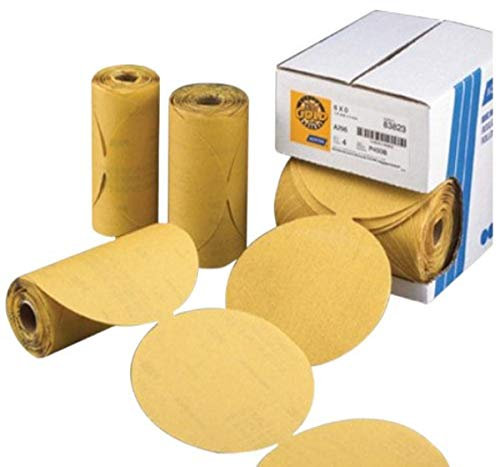 Norton 83819 (180 Körnung) PSA Rolle 100 Stück 6 Dual Action Sander Schleifscheiben