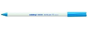 Edding Textilmarker edding 4600 - Rundspitze, 1 mm, hellblau