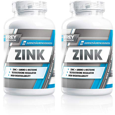 FREY Nutrition ZINK, 25 mg Kapsel, 2 x 120 Kapseln