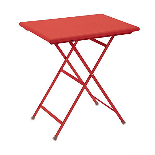 Arc en Ciel Klapptisch 70 cm emu scarlet rot