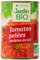 Jardin BiO étic - Tomates entières pelées au jus sans sel ajouté - bio - Salé - Certifié AB - Boite de 240g