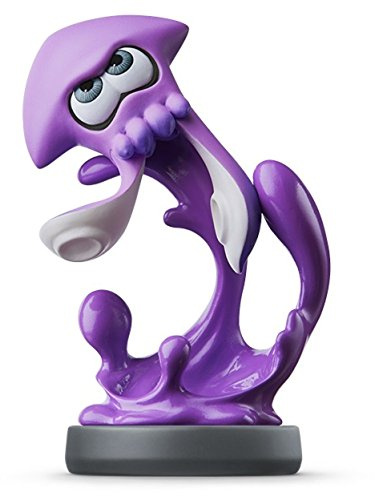 amiibo Splatoon Tintenfisch (Neon-Lila) Import Japan