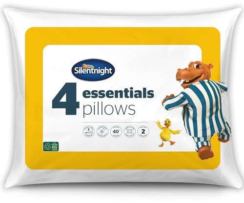 Silentnight Classic Hollowfibre Pillow - 4 Pack