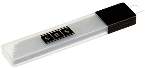 SBS Abbrechklingen | 100 Stück | 18mm breit | 0,5mm stark | Cutterklingen