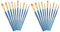 KOLAMOON 2 packs-10pcs Artist Nylon Paint Brushes Set for Body Art Paint, Face Painting, Watercolor, Acrylic and Oil Painting-Total 20 Pieces