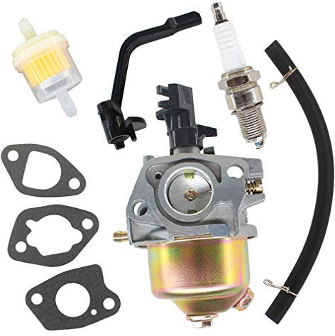 AISEN Vergaser mit Dichtung Zündkerze Benzinfilter Benzinschlauch für Swisskraft SK 8500 W Stromerzeuger 6,5KW Stromaggregat-961