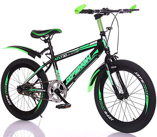 ZXCVB Mountainbike MTB 20/22/24 Zoll Fat Tire Bike Fahrrad Mit Scheibenbremsen MTB Bike Für Männer Und Frauen,Green-24inch