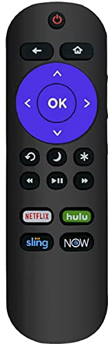 Telecomando compatibile con telecomando Hisense Roku TV (Hisense HU-RCRUS-20)