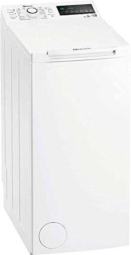 Bauknecht WMT ZEN 6 BD N Toplader-Waschmaschine / 6 kg / 1152 UpM /FreshFinish /ZEN Technology/Startzeitvorwahl/SoftOpening/ Kurz 30'/ 15° Green& Clean, Weiß