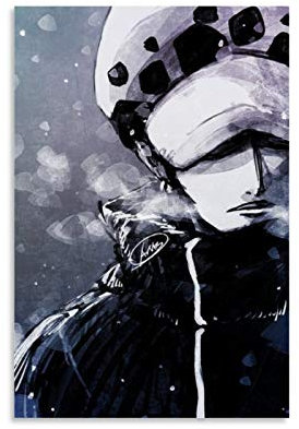 yanhony Poster mit Anime-Motiv Trafalgar Law, 50 x 75 cm
