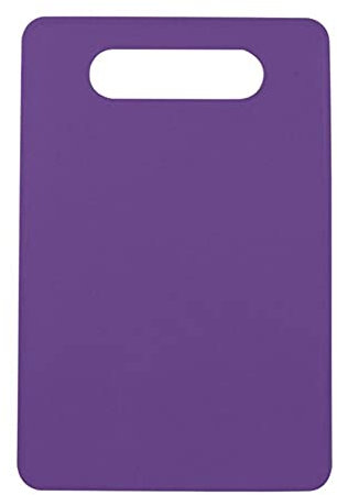 Set di tappetini da taglio portatili Taglieri moderni super facili da pulire Tagliere da cucina colorato Nizza flessibile antiaderente # T1P-Cina, viola