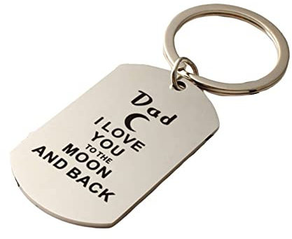 Banemi Schlüsselanhänger Auto Frau, Geschenk Zum Valentinstag Gravur Mutter Schwester Onkel Sohn Mimi Liebe Dich Bis Zum Mond Thanksgiving Schlüsselanhänger