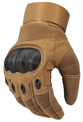 COZOME Motorcycle Gloves Motorbike Gloves Men Women Full Finger Touchscreen Mountain bike, Road biking Knuckle for Airsoft, ATV MTB Riding, Racing, Cycling, Hiking, Motocross-XL