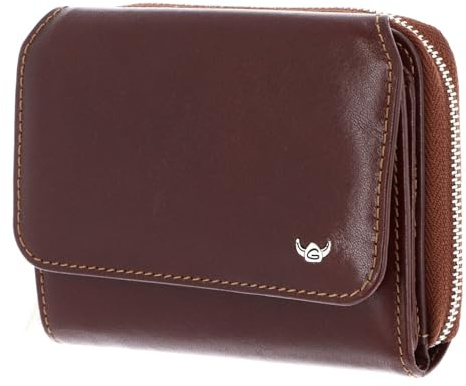 Golden Head Leder Geldbörse Colorado RFID Protect RV-Börse 3316 Tabacco braun