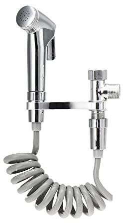 Toiletten-Bidet-Sprüher-Set, Pistolen, Dusche, Hand-Hand-Wasserhahn, Bad-Hahn-Kopf, Selbstreinigend