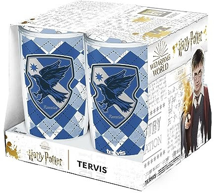 Tervis Harry Potter Ravenclaw Collection Insulated Tumbler, 16oz-4pk