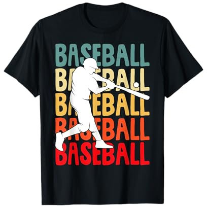 Baseball Herren Kinder Jungen T-Shirt