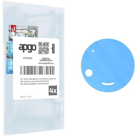 apgo Protector de lente 4x Protector de lente de cámara híbrido para Cubot KingKong Star, protección de cámara, protector de lente de cámara 9H